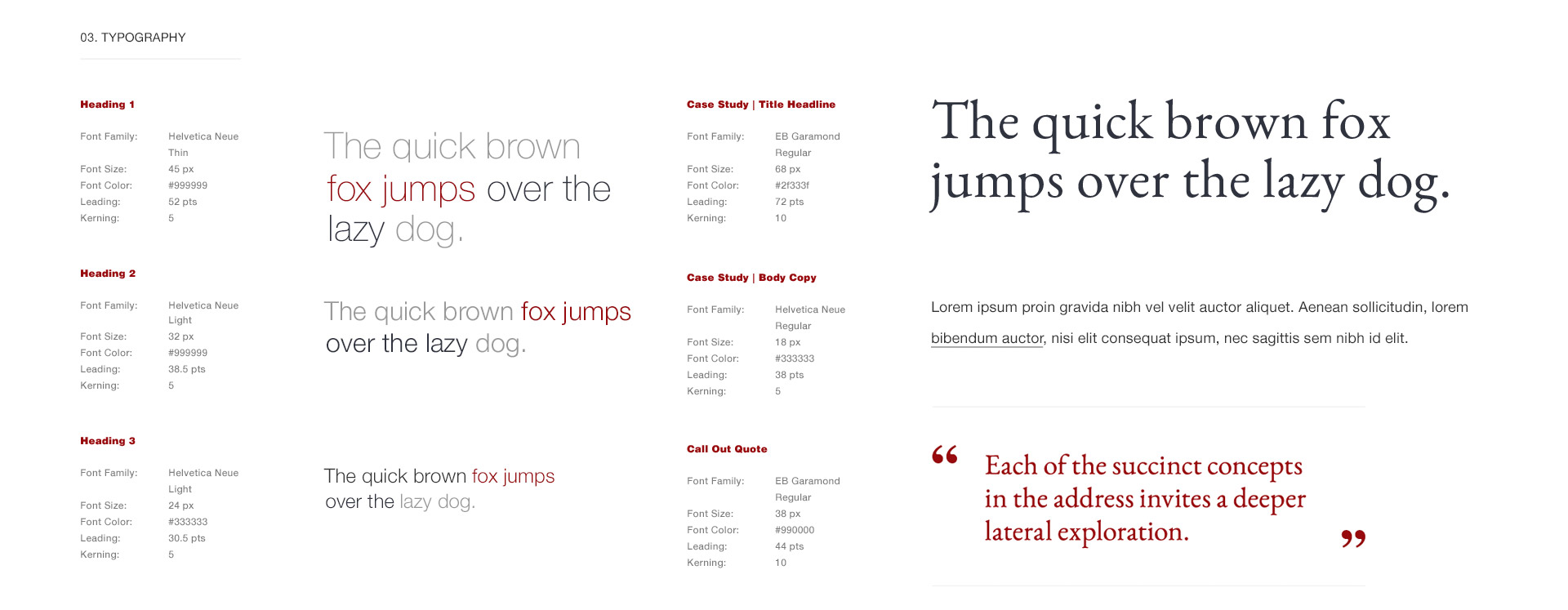 Behavior Design Styleguide