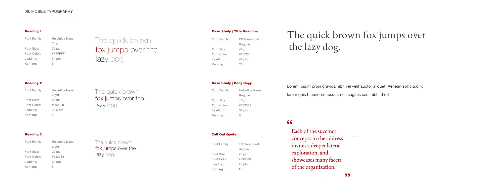 Behavior Design Styleguide