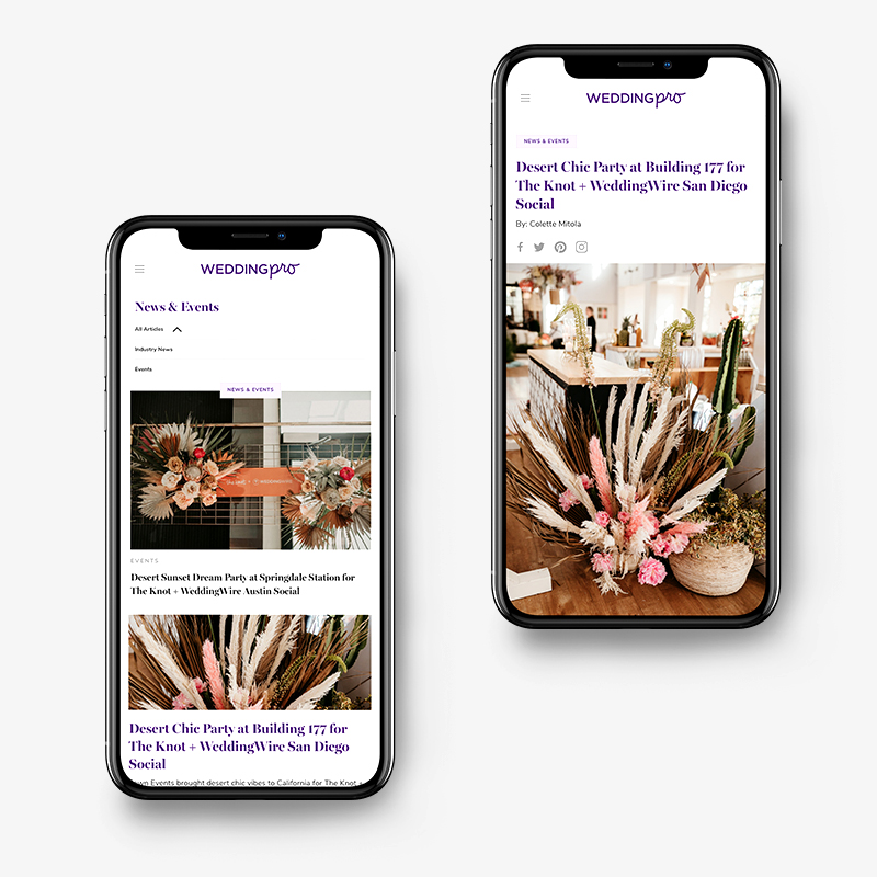 WeddingPro Responsive Website