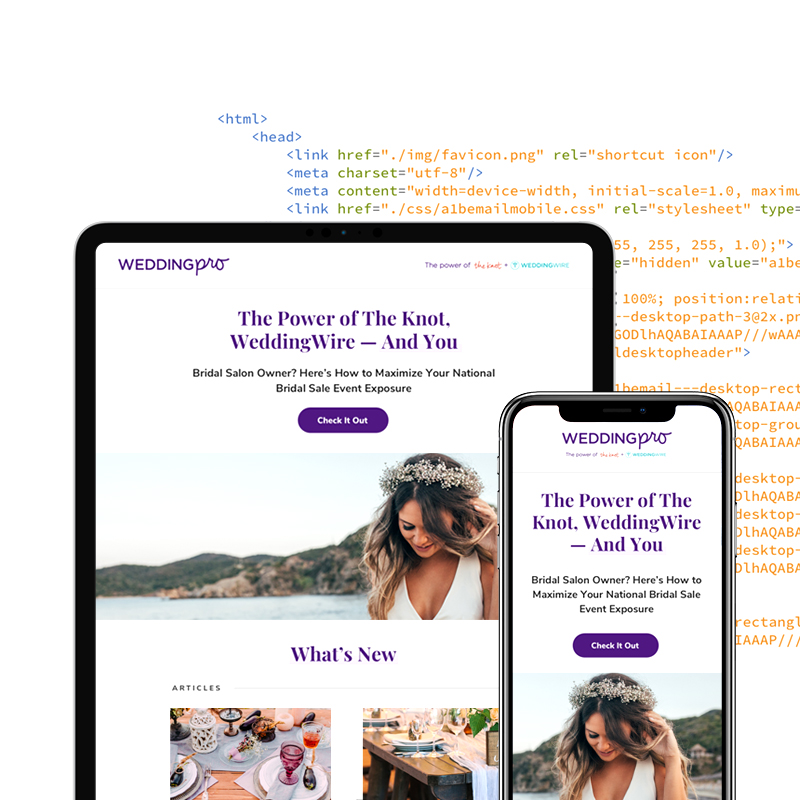 Newsletter Email Design and Code