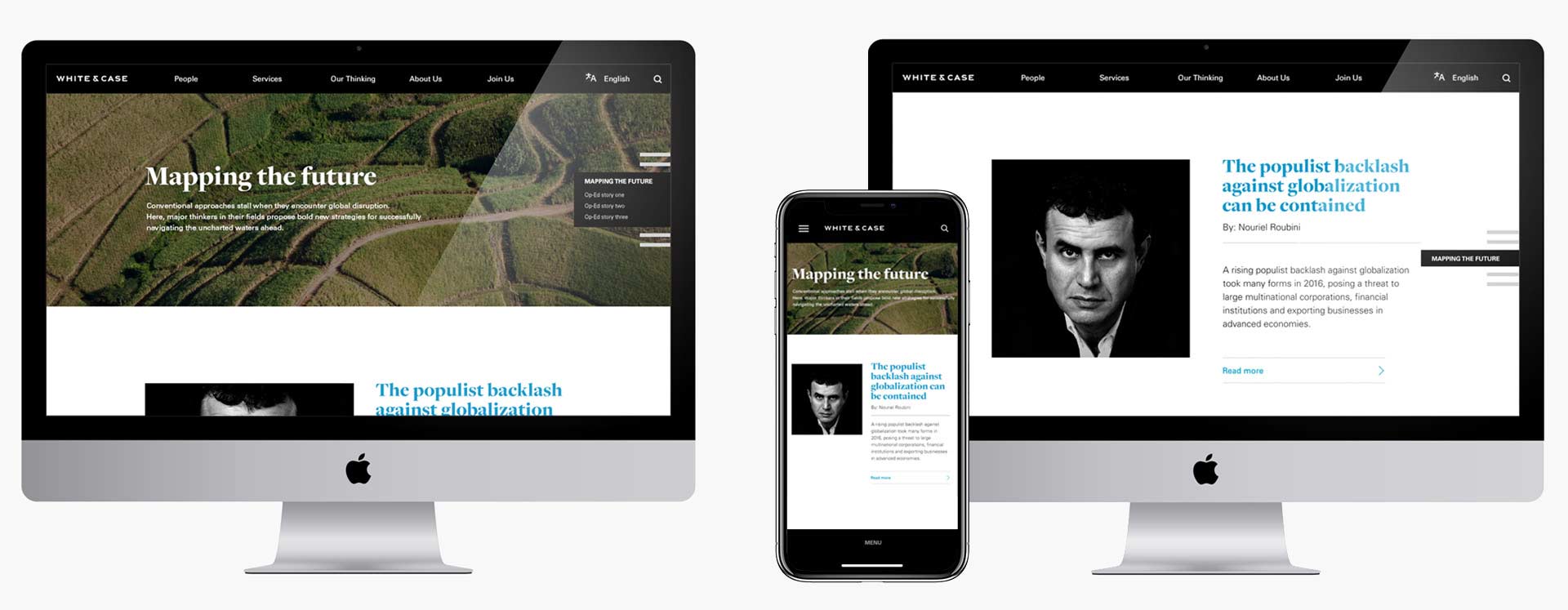 Annual Review Interactive Landing Page